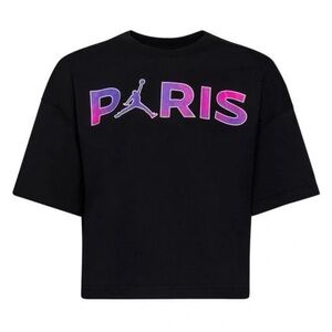 Jordan Paris Saint-Germain PSG Tshirt Black Graphic Tee
